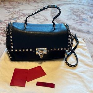 Valentino Garavani rock stud handbag